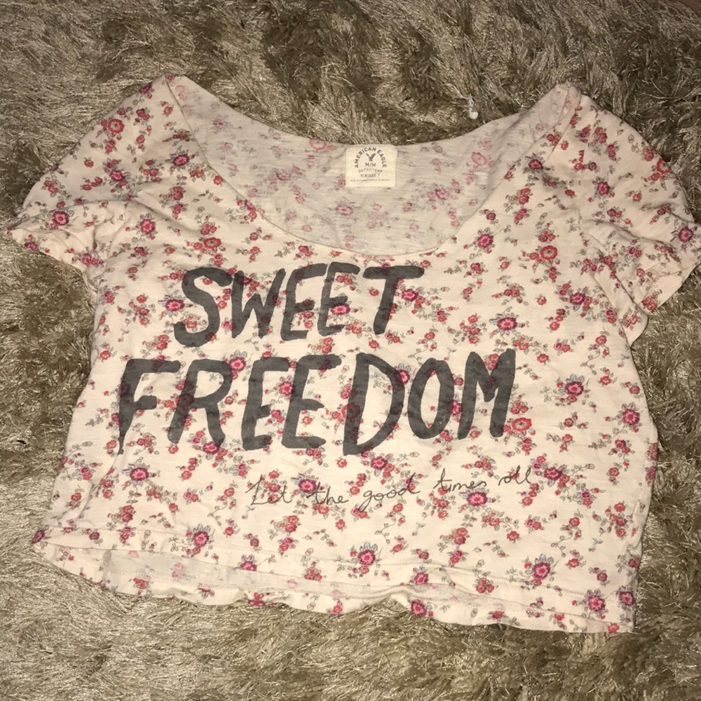 American Eagle Crop Top